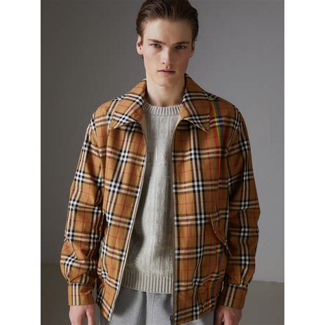 burberry check jackets